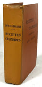 Recettes culinaires’après le Dr O. Z. Hanish. Traduit de l’original et augmenté d’après les conférences de l’auteur par par Haʹnish, Otoman Zar-Adusht ; BUNGé, Carlos - Image 1
