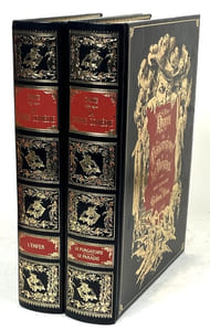 La Divine Comédie [2 volumes]. Avec les dessins de Gustave Doré du tirage de 1884. Traduction française de Pier-Angelo Fiorentino accompagnée du texte italien
