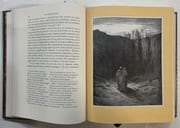 La Divine Comédie [2 volumes]. Avec les dessins de Gustave Doré du tirage de 1884. Traduction française de Pier-Angelo Fiorentino accompagnée du texte italien par ALIGHIERI, Dante - Image 9