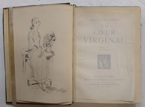 Un coeur virginal. Dessins de Siméon. GOURMONT, Rémy de