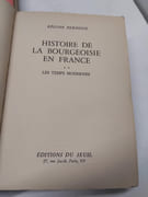 Histoire de la bourgeoisie en France (2 tomes). Tome 1 - Des Origines aux temps modernes, tome 2 - Les Temps modernes par PERNOUD, Régine - Image 3