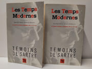 Témoins de Sartre. Tomes 1 et 2. Les temps modernes n° 531 - 532 - 533 par 