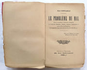 Le problème du mal : avec la première traduction française du "Traité des nymphes, sylphes, pygmées, salamandres et autres êtres" de Paracelse, des fragments importants des "Archives de la Bastille", etc. par SCHWAEBLé, René - Image 2