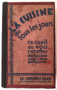 La cuisine de tous les jours, recueil de 900 recettes de cuisine journalière à l'usage des cuisiniers, cuisinières et maîtresses de maisons bourgeoises. 9e édition par PELLAPRAT, Henri-Paul - Image 2