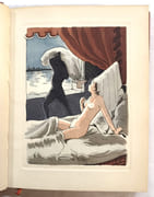 Les Oeuvres de Françoys Villon. Illustrations originales en couleurs de Jacques Touchet par VILLON, François - Image 4