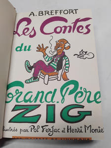 Les Contes du Grand-Père Zig. Illustrés par Pol Ferjac et Henri Monier