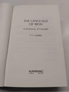 The Language of Bion - A Dictionary of Concepts (sans jaquette) par P.C. Sandler - Image 2