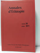 Annales d'Ethiopie volume 26 par 
