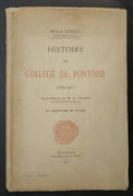 Histoire du collège de Pontoise 1564-1922. Lettre-Préface de M. A. Aulard par LEBRUN, Marcel - Image 1