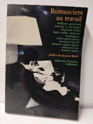 Romanciers au travail par Jacques Borel (Préface)Jean-René Major (Traduction)