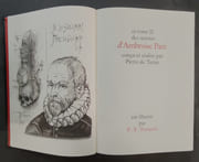 Oeuvres d’Ambroise Paré [3 volumes]. Préfacées par le professeur de Vernejoul & Jean Rostand de l’Académie Française [Reproduction en fac-similé de la quatrième édition revue et augmentée par l’auteur publié à Paris, chez Gabriel Buon, 1585] par PARé, Ambroise - Image 8