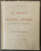 La magie dans l'Égypte antique, de l'ancien empire jusqu'à l'époque copte... [3 volumes] par LEXA, François - Image 3