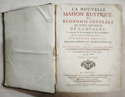 La nouvelle maison rustique, ou Économie générale de tous les biens de campagne. La manière de les entretenir & de les multiplier... [2 volumes]. Cinquième edition, augmentée considérablement... avec la vertu des simples, l’apoticairerie et les décisions du Droit Français sur les matières rurales... par LIGER, Louis - Image 8