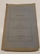 Mémoires du service de la carte géologique d'Alsace et de Lorraine. N° 2. Jean Jung. Contribution à la géologie des Vosges hercyniennes d'Alsace. avec 5 planches et deux cartes hors-texte par Jean Jung - Image 1