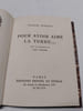 Pour avoir aim&eacute; la terre. Frontispice Jean Texcier. Pana&iuml;t Istrati