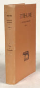 Histoire romaine. Tome I : Livre I. Texte établi par Jean Bayet, Traduit par Gaston Baillet, Raymond Bloch. 12e tirage revu et corrigé par TITE-LIVE - Image 1