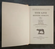 Histoire romaine. Tome I : Livre I. Texte établi par Jean Bayet, Traduit par Gaston Baillet, Raymond Bloch. 12e tirage revu et corrigé par TITE-LIVE - Image 2