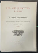 Les Vieux hôtels de Paris. Le Quartier du Luxembourg. Architecture et décorations intérieures . Notices historiques et descriptions par Paul Jarry... par JARRY, Paul - Image 2