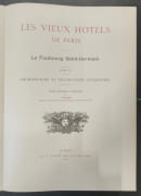 Les Vieux hôtels de Paris. Le Faubourg Saint -Germain. Tome IV. Décorations extérieures et intérieures par VACQUIER, Jules - Image 1