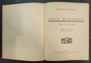 Ceux d’Algérie : types et coutumes . Dessins originaux de Roger Irrièra par DUCHÊNE, Ferdinand - Image 3