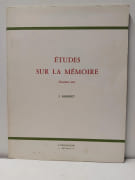 Études sur la mémoire . Deuxième série par J. Barbizet
