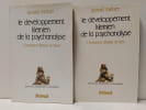Le d&eacute;veloppement kleinien de la psychanalyse 1 - L'&eacute;volution clinique de Freud, 2 - L'&eacute;volution clinique de Klein. MELTZER, Donald