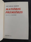 Matières Premières (avec un envoi de l’auteur) par Jose Millas Martin - Image 2