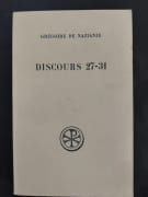 Discours 27-31. (Discours théologiques) par Grégoire de Nazianze, Paul Gallay (Traducteur)