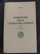 Commentaire Sur Le Cantique Des Cantiques,I par Origène