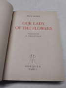Our Lady of the Flowers. Translation by B. Frechtman par GENET, Jean - Image 2