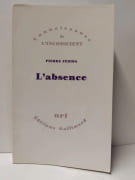 L'Absence par FEDIDA Pierre