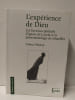 L'experience de Dieu - Les Exercices Spirituels d'Ignace de Loyola et la lumiere de la ph&eacute;nom&eacute;nologie de Richard Schaeffler. NKANZA, Ntima