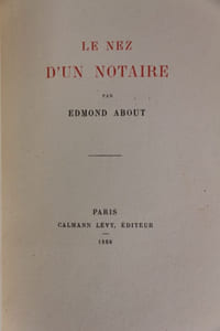 Le Nez d’un notaire.