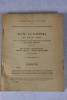 Suite au rapport N° 16 de 1927 au nom de la 6° commission, sur l’alimentation en eau potable de la Région parisienne.. [Eaux de Paris] Lemarchand ...