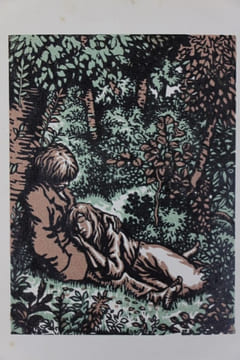 Au Coeur frais de la forêt. Bois de Barthélémy.. Lemonnier (Camille)