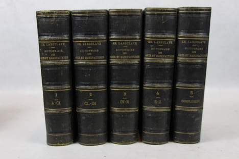Dictionnaire des Arts et manufactures et de l'agriculture formant un traité complet de technologie.. LABOULAYE (Charles)