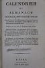 Calandrier ou almanach catholique, apostolique et romain, pour l’année... mil sept cent quatre-vingt-dix-sept.. [Almanach]