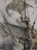 Une aventure amoureuse de Monsieur de Tourville, vice-amiral et maréchal de France. Lithographies de Ch. Fouqueray.. Farrère (Claude)