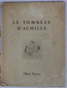 Le Tombeau d’Achille. Illustré de cinq pointes sèches de Claude Lepape. par Roussin (André) - Image 1