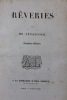 Rêveries.. Sénancour (Etienne Pivert de)