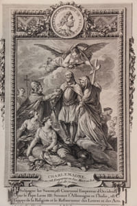 Nouvel abrégé chronologique de l'Histoire de France contenant les événemens de notre histoire depuis Clovis jusqu'à la mort de Louis XIV. Les guerres, les batailles, les sièges,... Nouvelle édition augmentée & ornée de vignettes & fleurons en taille-douce [avec] Estampes allégoriques des Evénements les plus connus de l'Histoire de France, gravées d'après les desseins (sic) de M. Cochin