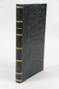 Du traitement des porcs aux différentes époques de l'année suivant leur âge, en santé et maladie... Extrait des meilleurs ouvrages anglais, et traduit par J.-A. G. [Grandvoinnet.]. Goin, sd. (1859) [à la suite]  MARTRES (Léon) L' agriculture du département des Landes devant l'enquête et son améliorationpar la culture de la vigne et du pin. Dax. Camion. 1867.(Un tableau dépliant) [à la suite] ESPANET (Alexis). Les abeilles, leur éducation ." Goin. Paris. sd (ca 1860)