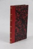 Culture du melon. Méthode simple et précise pour obtenir des melons d'une grosseur extraordinaire et d'une qualité et d'un goût exquis. Goin, 1856.  ...