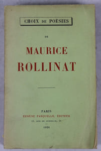 Choix de poésies
