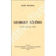Georges Séféris. Prix Nobel 1963 par Mirambel (André)