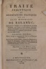 Traité analytique et observations pratiques sur les eaux minérales de Balaruc... Deuxième édition revue et augmentée. Montpellier, Izar  & Ricard, an ...