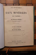 Recherches sur les eaux minérales des Pyrénées,... oeuvre posthume, publiée par les soins de M. le Dr Léon Joulin, par Filhol (Edouard) - Image 2