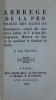 Abrégé de la propriété des eaux de Plombieres. Réimprimé sur l’édition de 1576, avec une préface et un glossaire-index par Louis Jouve.. Le Bon (Jean)