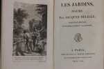 Les Jardins ou l'art d'embellir les paysages. Nouvelle édition considérablement augmentée.. DELILLE (Jacques)