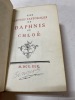 Les Amours pastorales de Daphnis et Chloé.. Longus